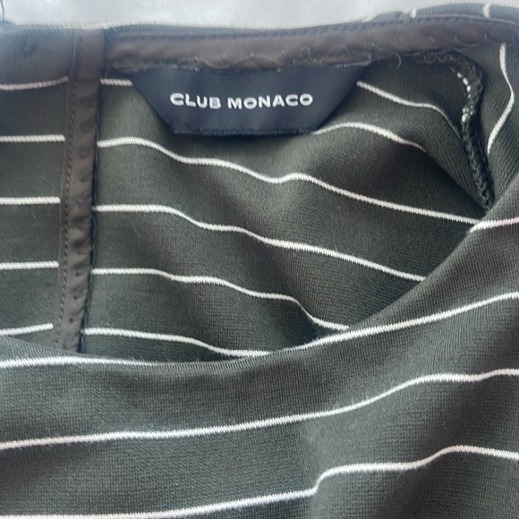 Club Monaco Dark army/ gray Maxi dress in excellent condition - Picture 2 of 5